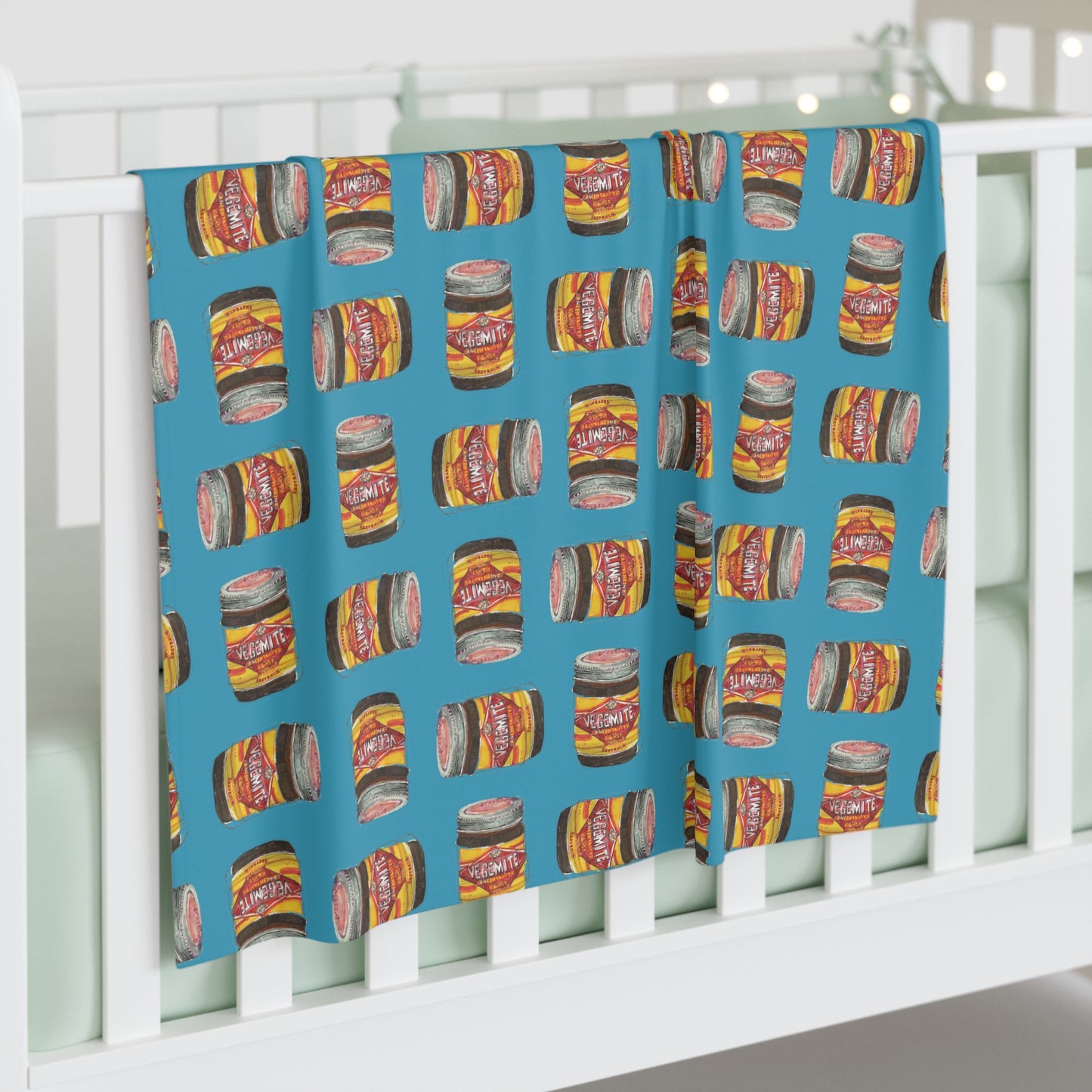 Vegemite Baby Swaddle Blanket