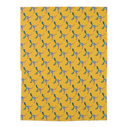 Vibrant Dinosaur Baby Swaddle Blanket