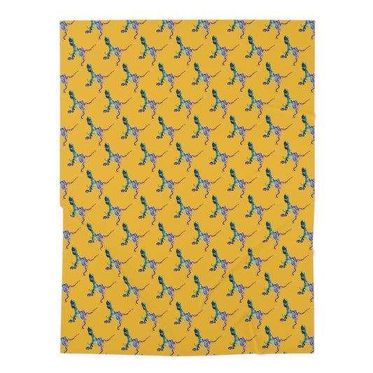 Vibrant Dinosaur Baby Swaddle Blanket