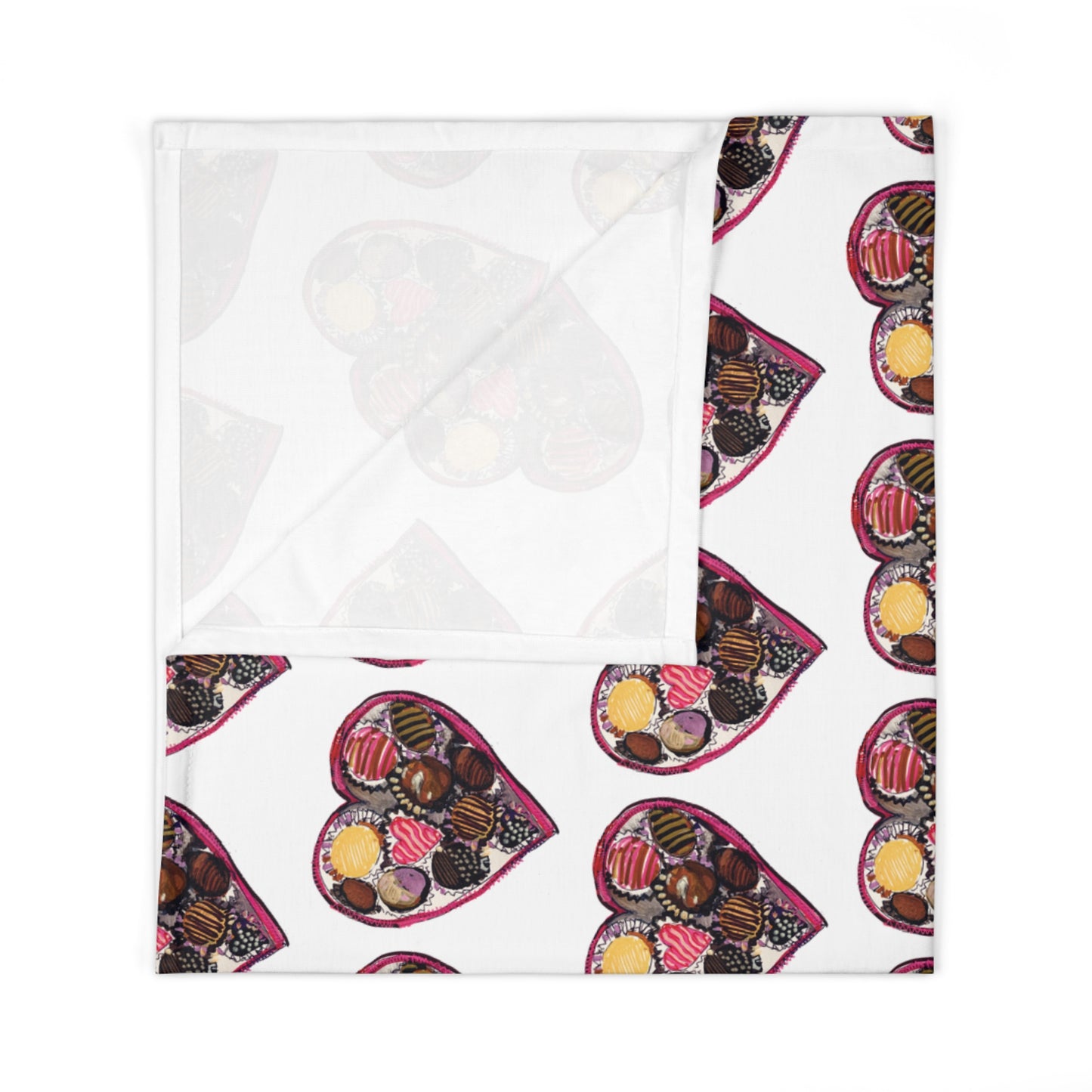 Valentines Heart Baby Swaddle Blanket